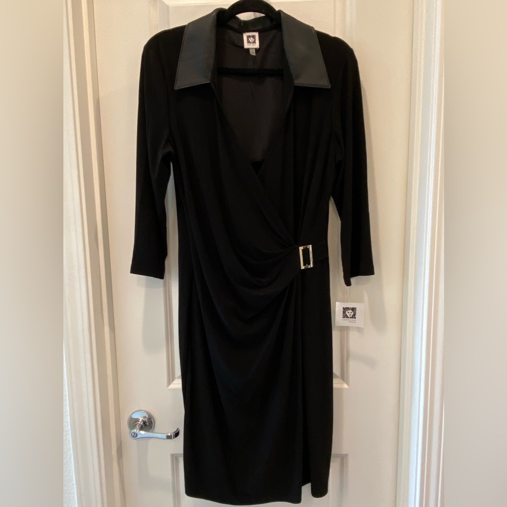 Classic Black Anne Klein Dress, size 16
